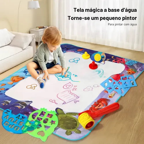 Promoção: Tapete Mágico a Base de Água - Últimas Unidades com 18 brindes exclusivos + Frete GRÁTIS!