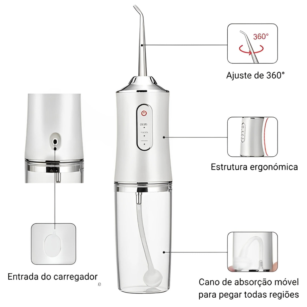 Irrigador Oral para Limpeza Bucal - OralFlow