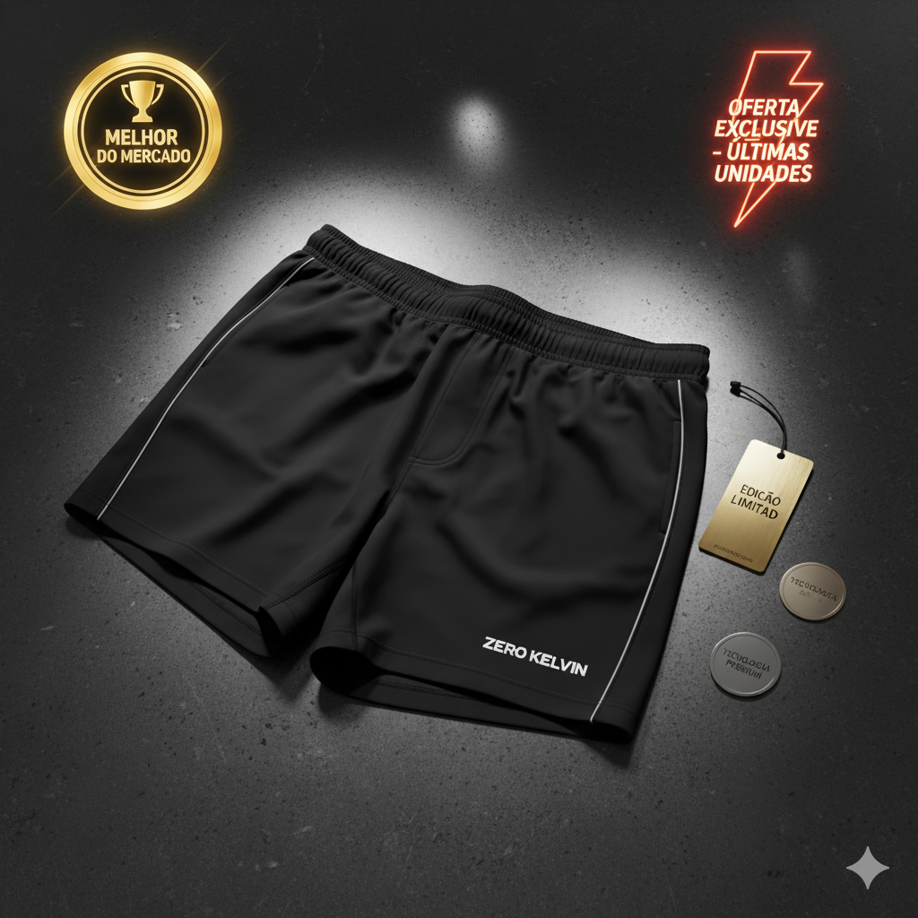 TACTEL PRO™ – A bermuda tecnológica que redefine o conforto