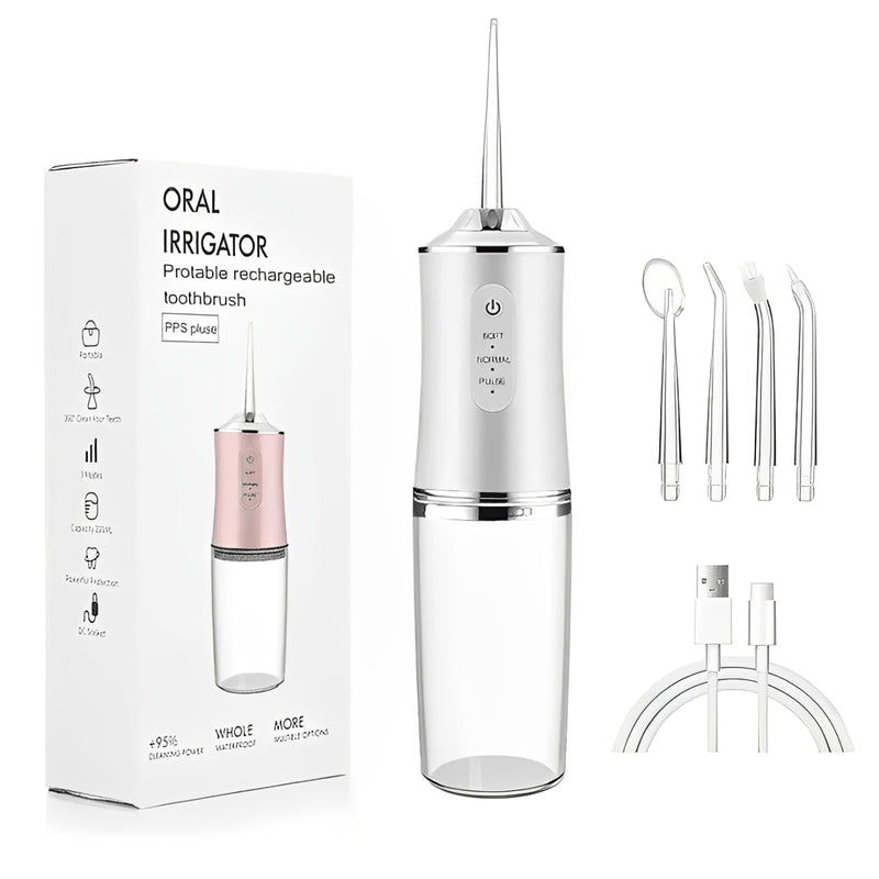 🔥 Novo OralFlow 2.0 + Grátis: Kit 2 Massageadores Elétricos!