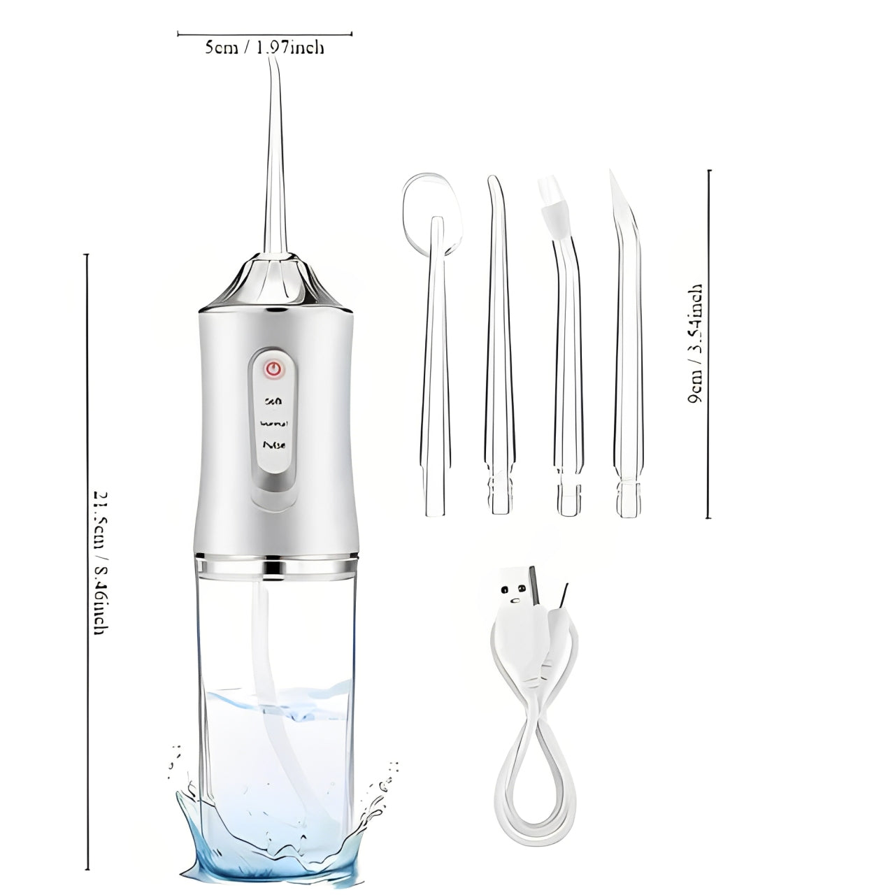 Irrigador Oral para Limpeza Bucal - OralFlow