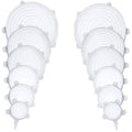 Compre 6 Leve 12 - Kit 12 Tampas de Silicone Reutilizável (UNIVERSAL) - Super Elástico