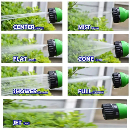 Mangueira Mágica Expansível com 7 Jatos Ajustáveis - Zatto