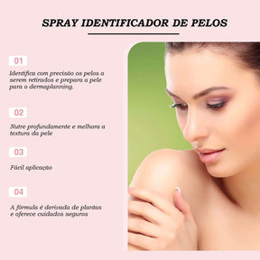 Spray Identificador de Pelos - FastDepil® (Depilação Rápida e 100% Eficiente)