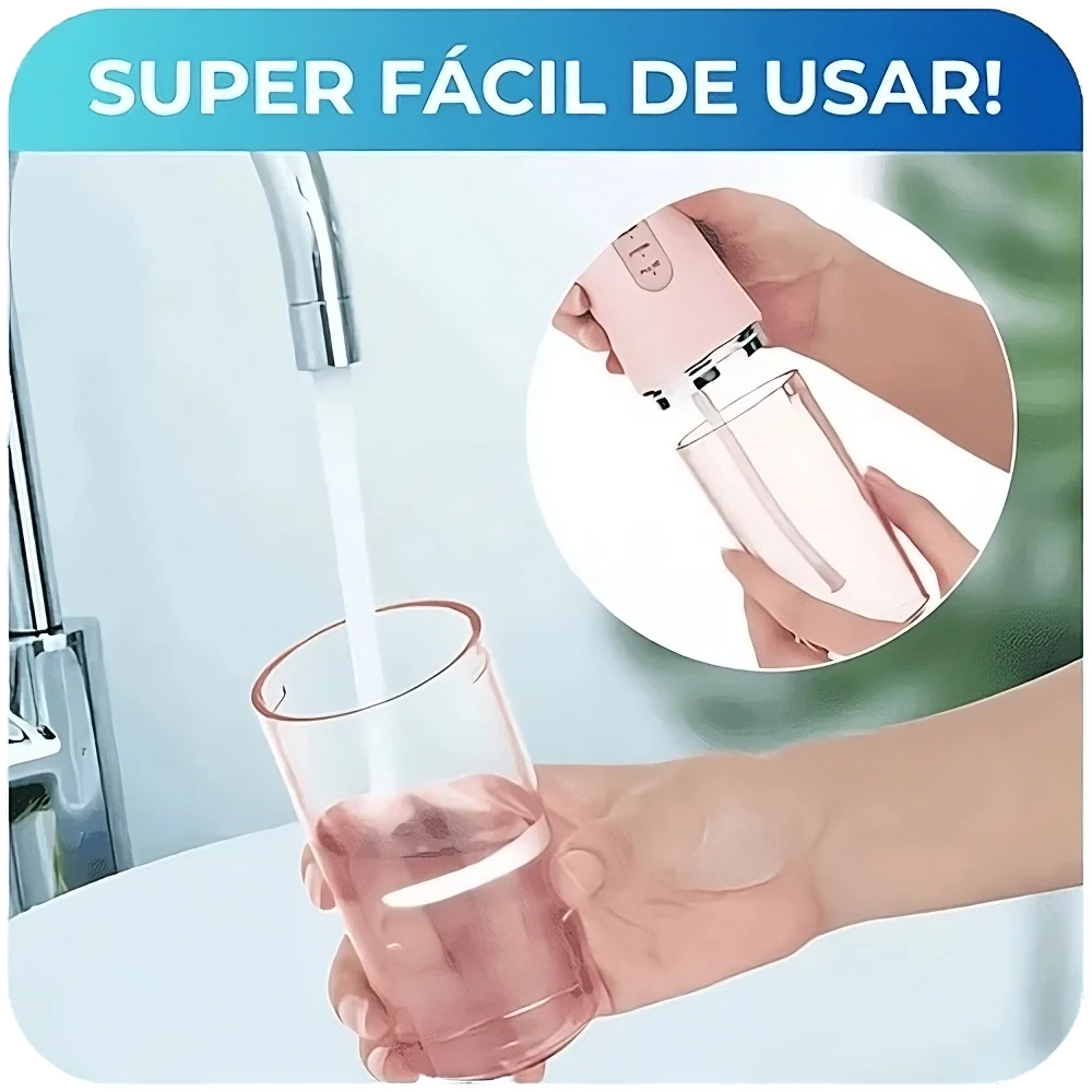 Irrigador Oral para Limpeza Bucal - OralFlow